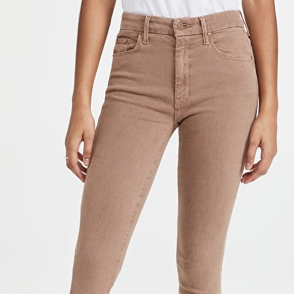 The High Waisted Looker Ankle Fray - Second Chance - Beaver Fur - Picture 1 of 8